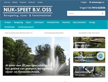 Tablet Screenshot of nijk-speet.nl